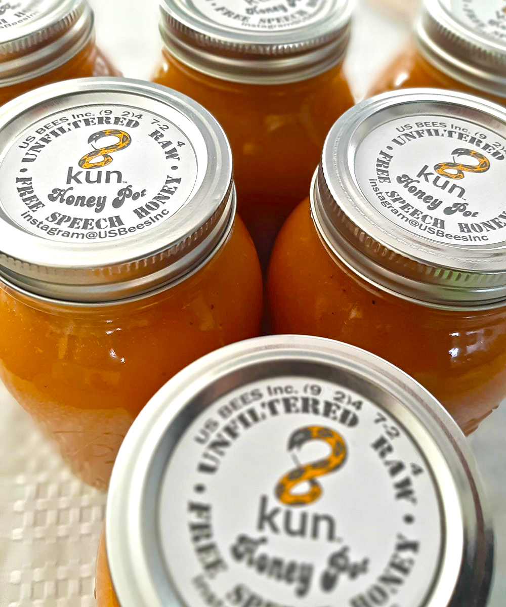 8kun Honey Pot (48oz Size) 2